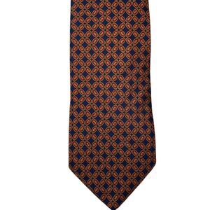 Brooks Brothers Silk Tie 58" Men's Multicolor Made In USA Vintage Career Office